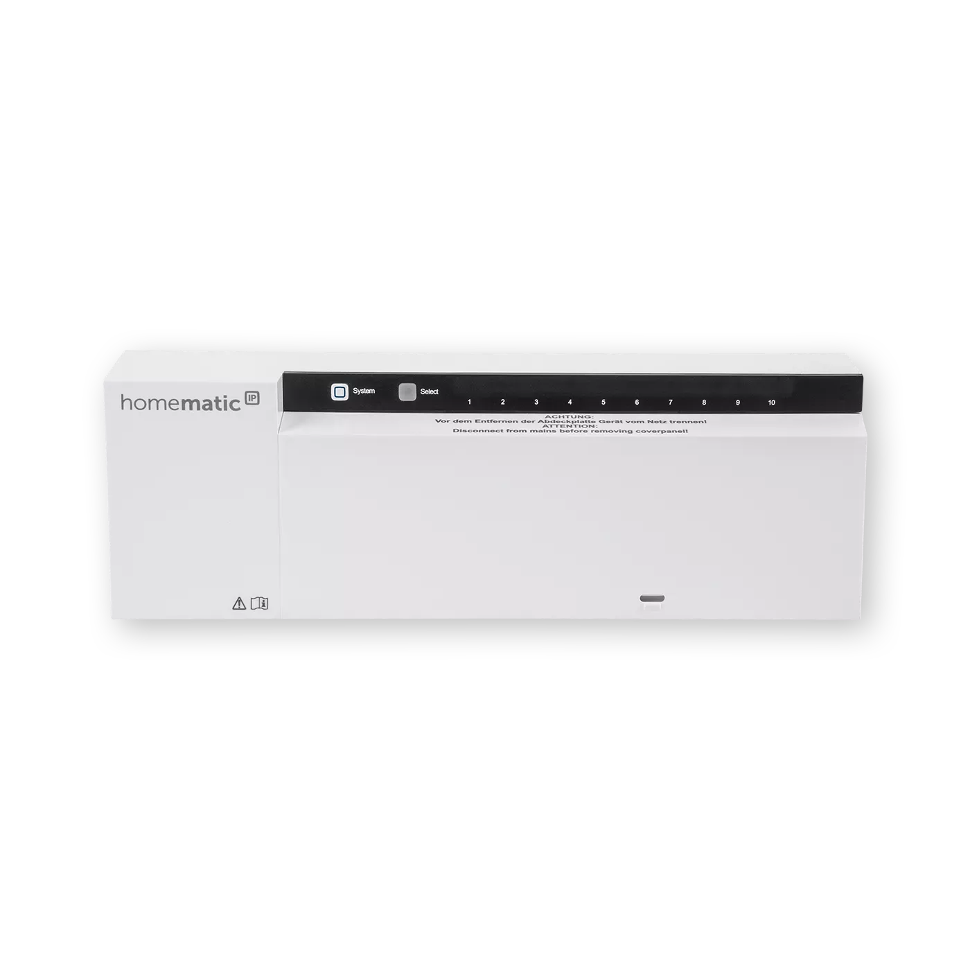 Controlador de calefacción por suelo radiante Wired de 10 posiciones y 230 V